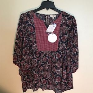 NWT Umgee  Boho Tunic  size M